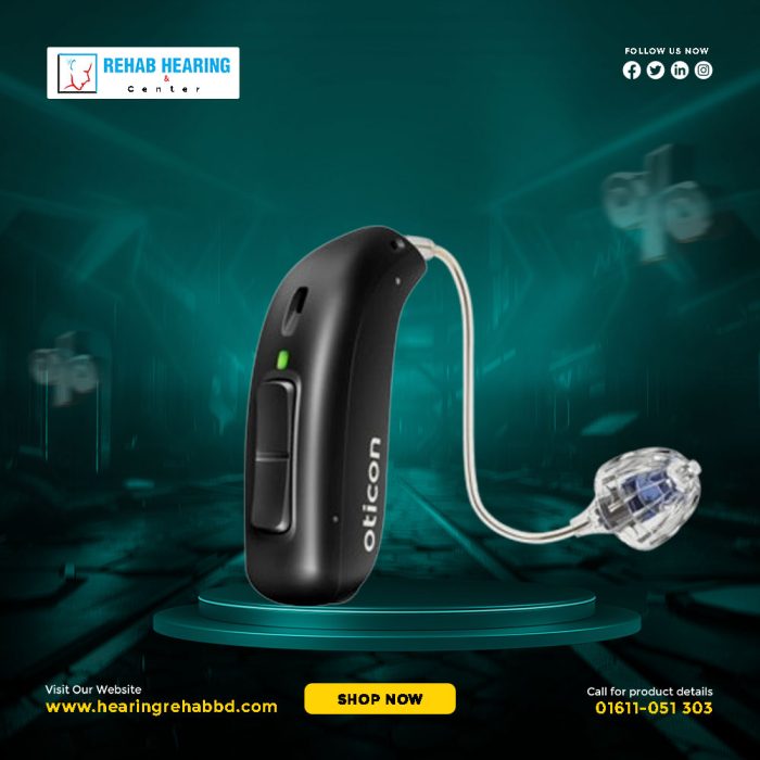 Oticon Zircon 2 RITE Rechargeable (D) Hearing aid Price in Bangladesh