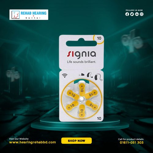 Signia Size 10 Hearing Aid Batteries Price in Bangladesh