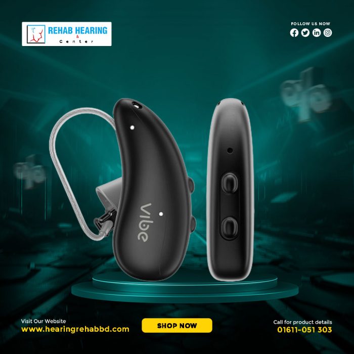 Vibe Rechargeable RIC Hearing Aid Price in Bangladesh