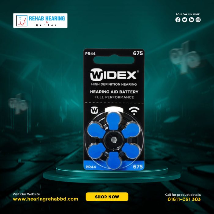 Widex Size 675 Hearing Aid Batteries Price in Bangladesh