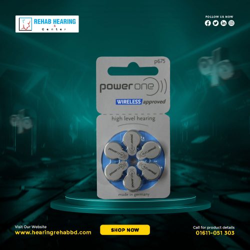 Power One 675 Size Hearing Aid Batteries Price in Bangladesh