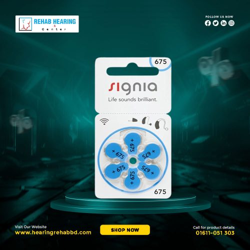 Signia Size 675 Hearing Aid Batteries Price in Bangladesh